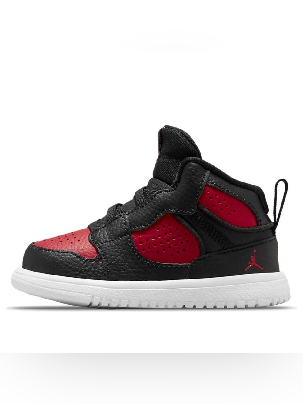 Baby/toddler Red and Black jordans jordan access td 7